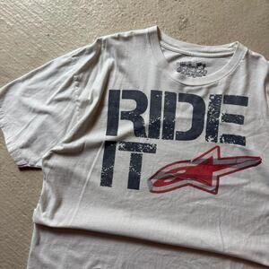 Ride It Alpine All Stars Men's XL Y2K Motor Tee